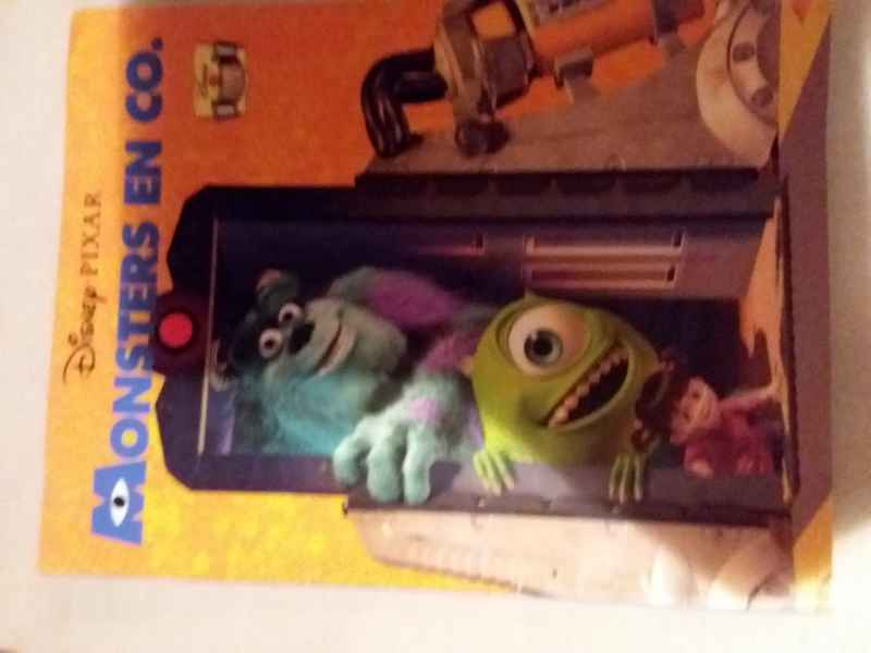 Monsters en co. Disney filmstrip